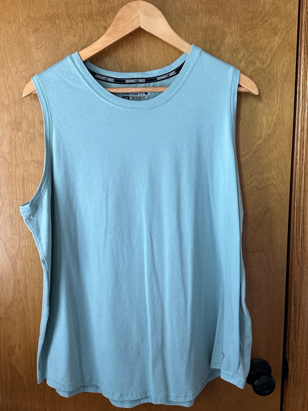 Women’s Carhartt tank top sea glass green